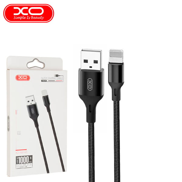 Καλώδιο Φόρτισης Μαύρο Lightning 2 Μέτρα