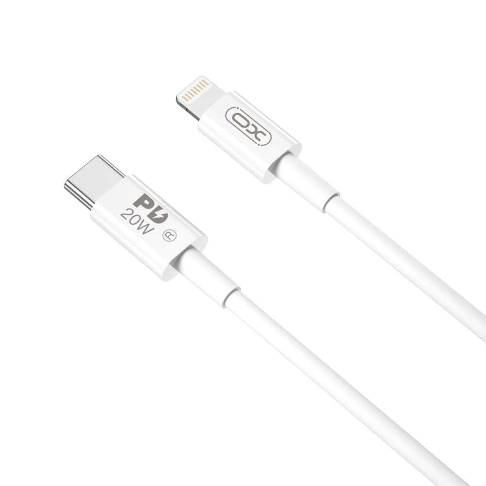 Καλώδιο Φόρτισης Άσπρο Type C To Lightning 2 Μέτρα