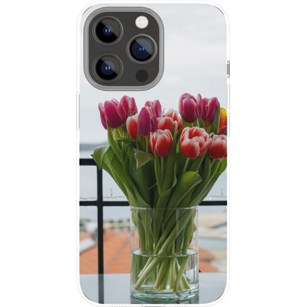 Θήκη Flower Collection Τουλίπες Σε Βάζο