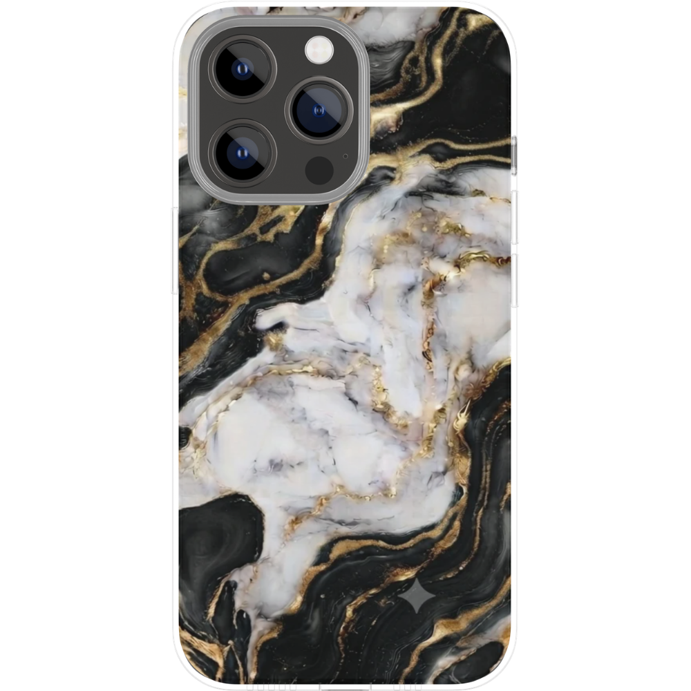 Θήκη Marbles Collection Μαύρο