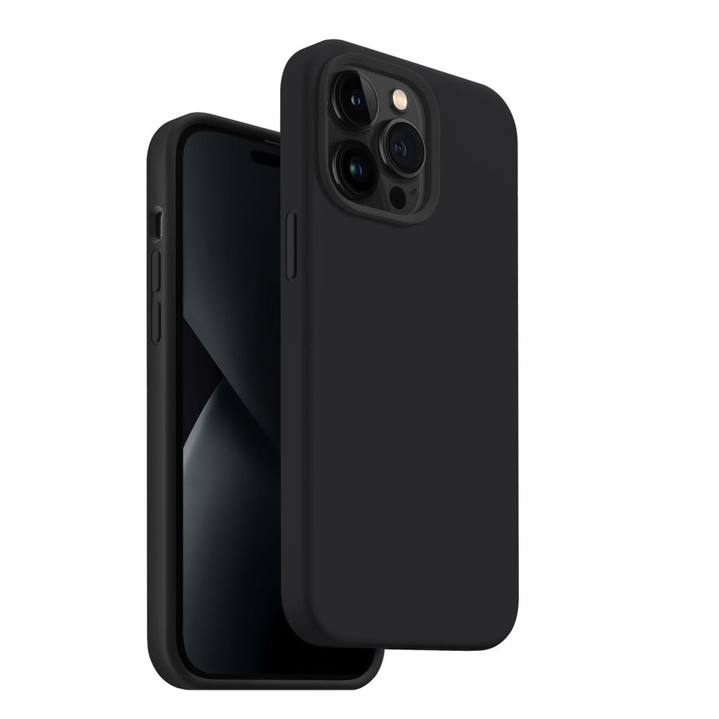 Premium Θήκη Σιλικόνης Για Iphone - Μαύρη (Matte Black)