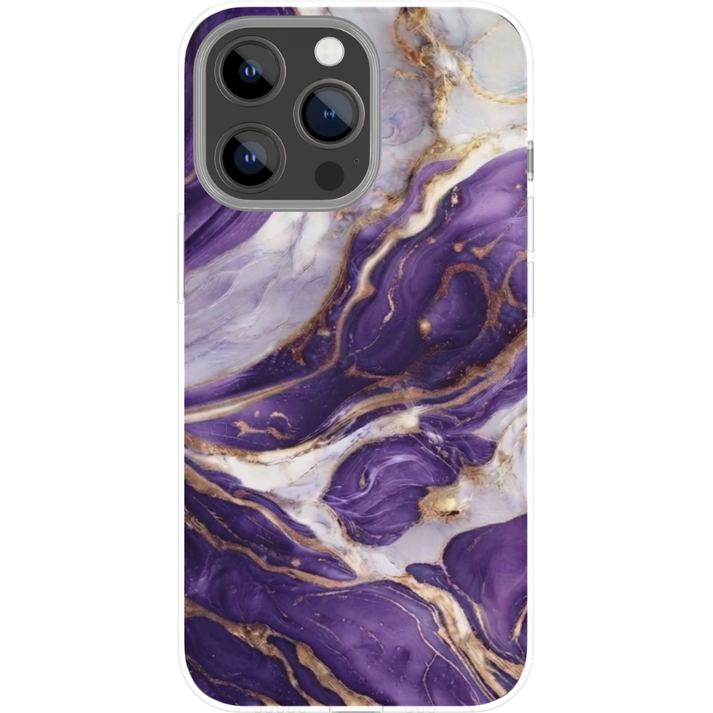 Θήκη Marbles Collection Μωβ