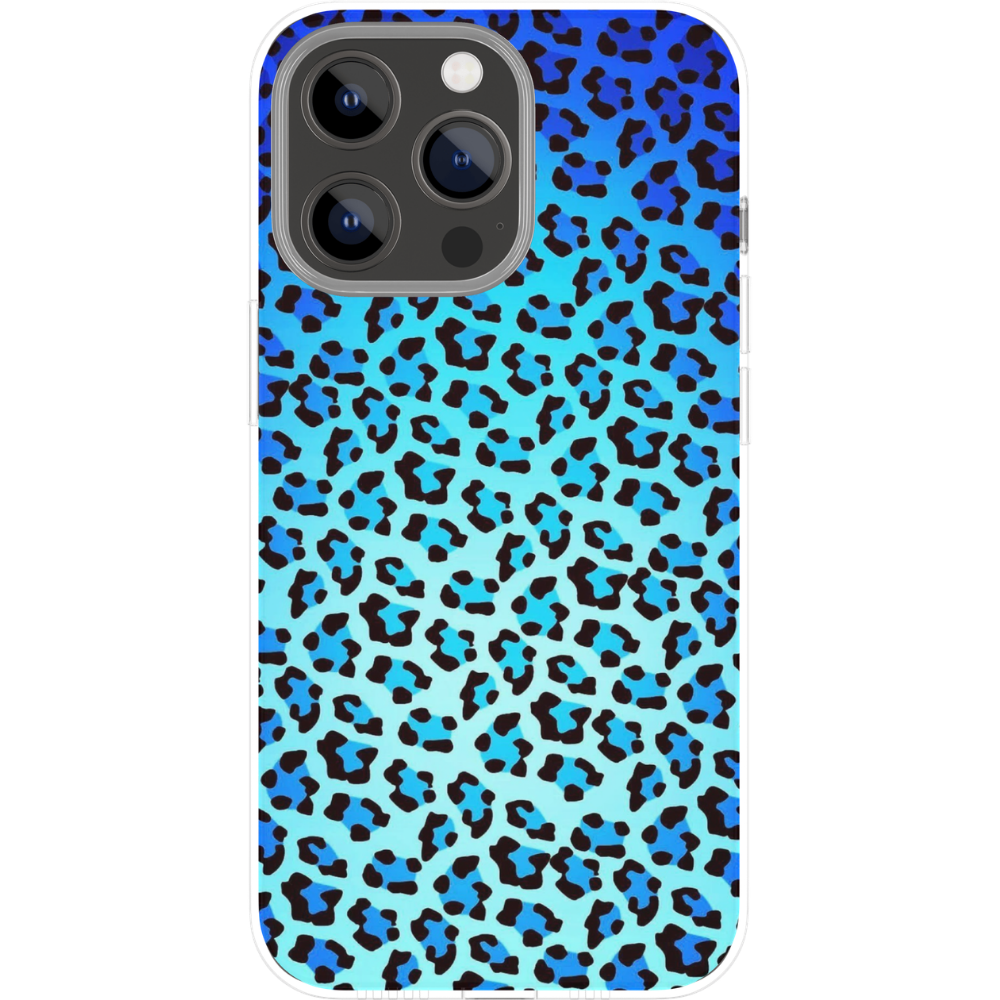 Θήκη Animal Print Collection Leopard Blue