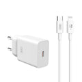 Ταχυφορτιστής Lightning Με Καλώδιο 20W