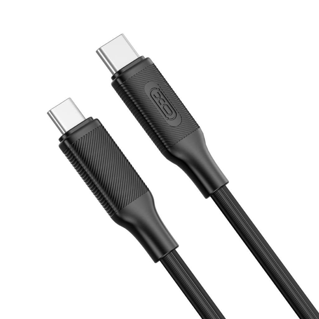 Καλώδιο Φόρτισης Μαύρο Type C To C 60W 1 Μέτρο